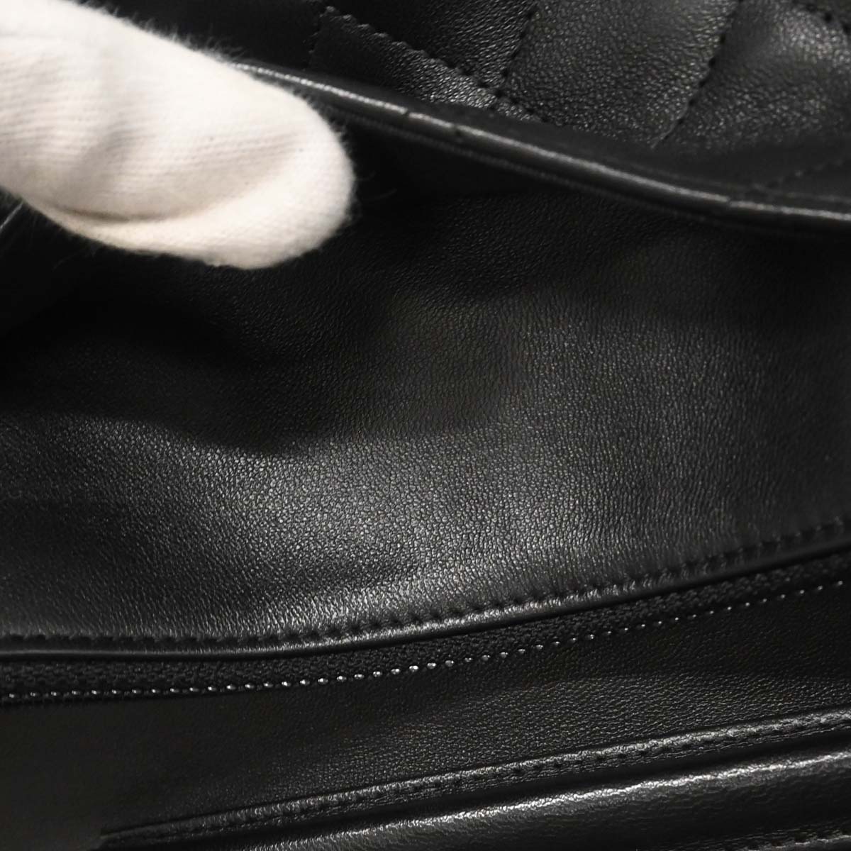 Chanel Black Lambskin Classic WOC Wallet on Chain Bag