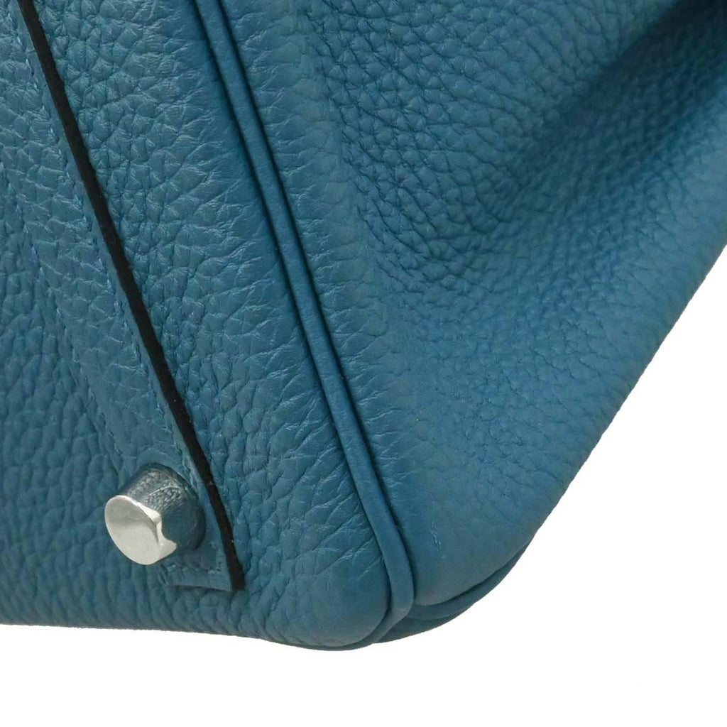Hermes Cobalt Togo Birkin 25 Handbag
