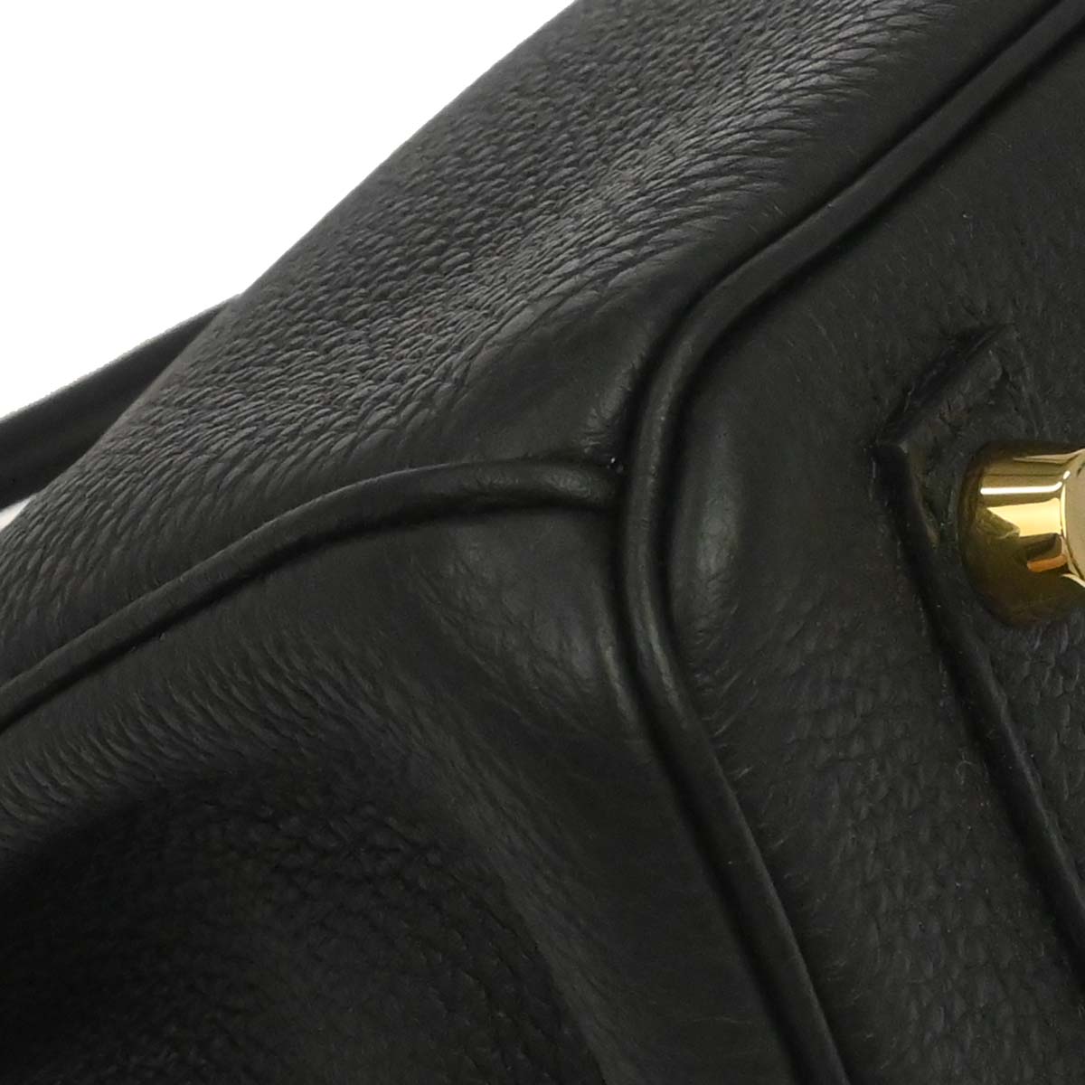 Hermes Black Togo Birkin 25 Handbag