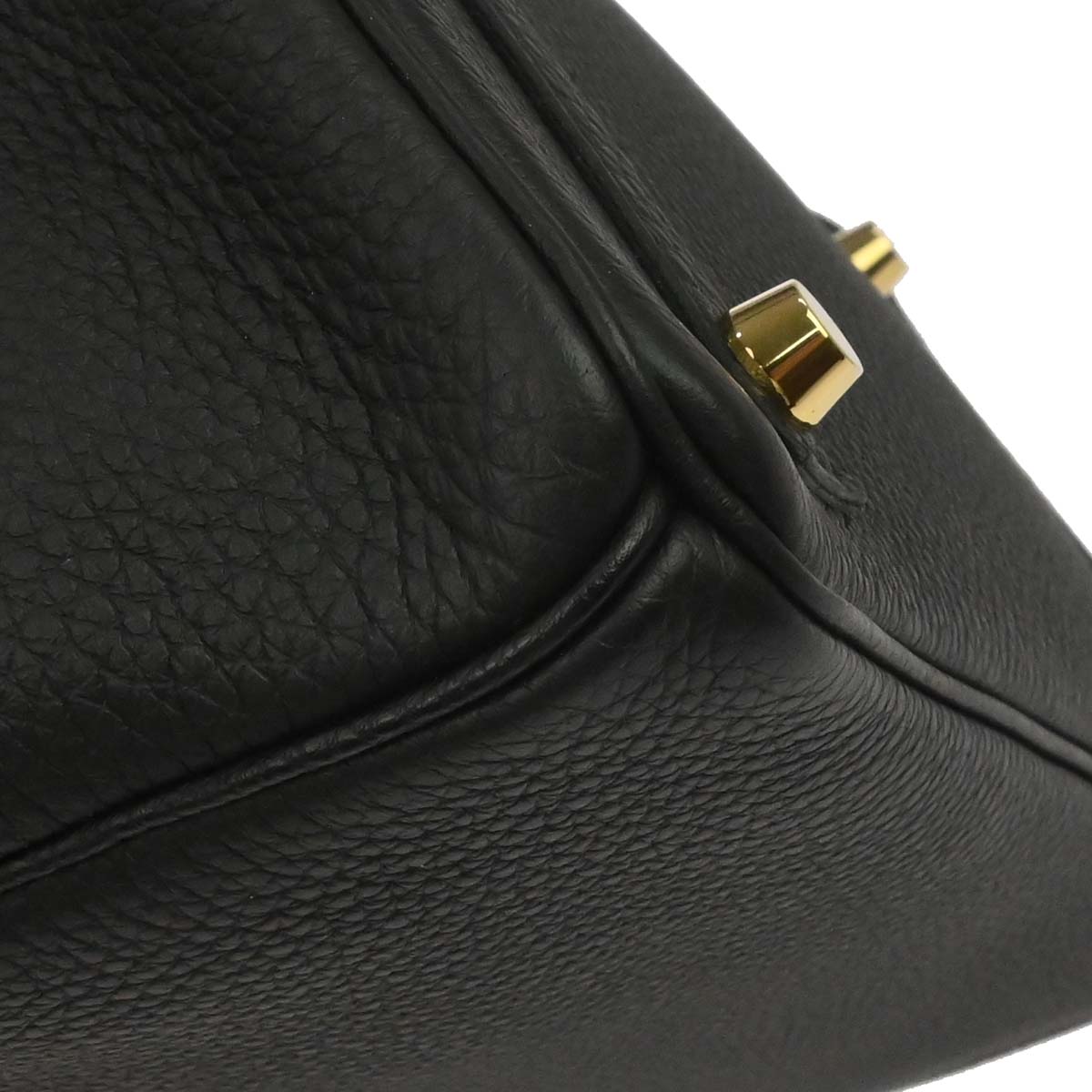 Hermes Black Togo Birkin 25 Handbag