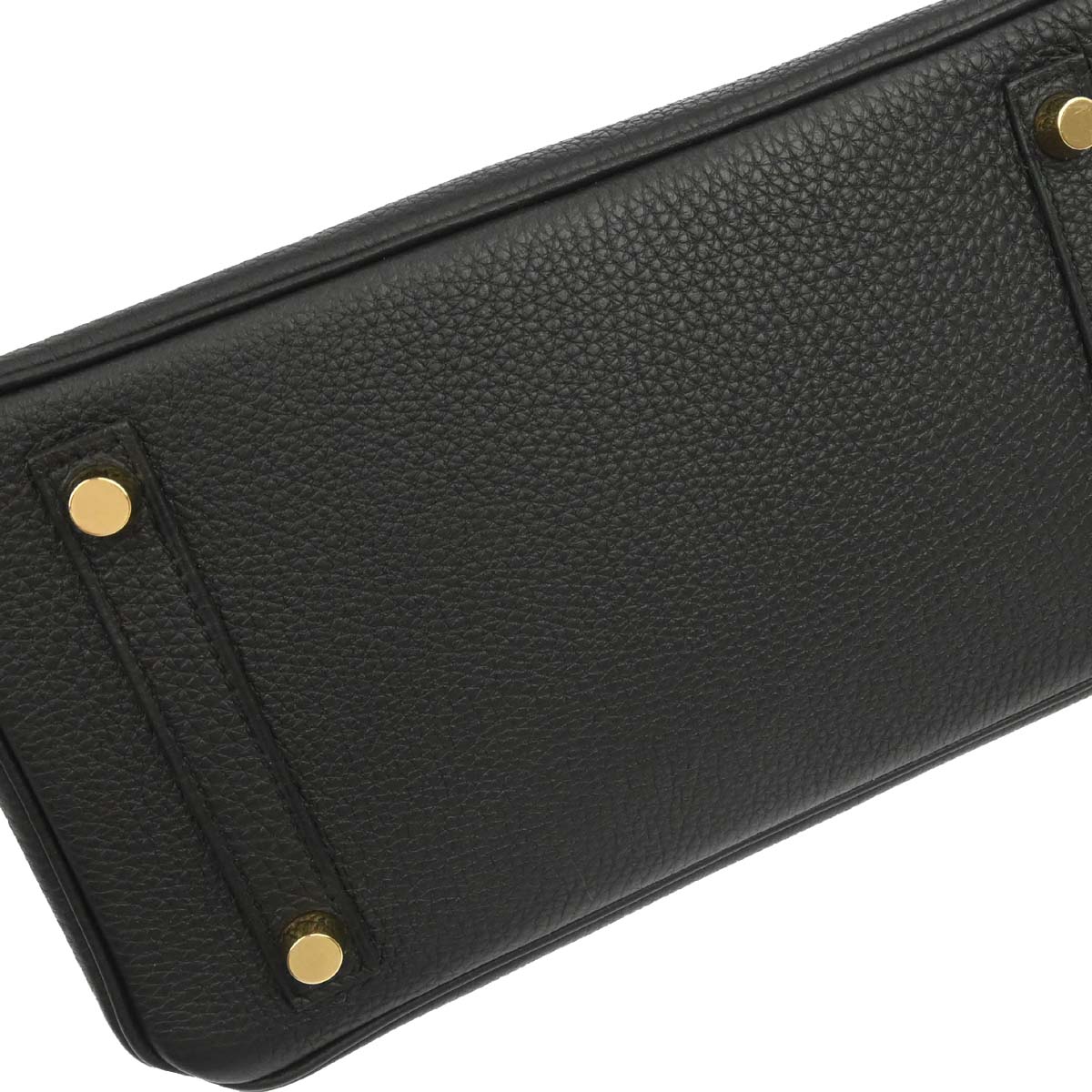 Hermes Black Togo Birkin 25 Handbag
