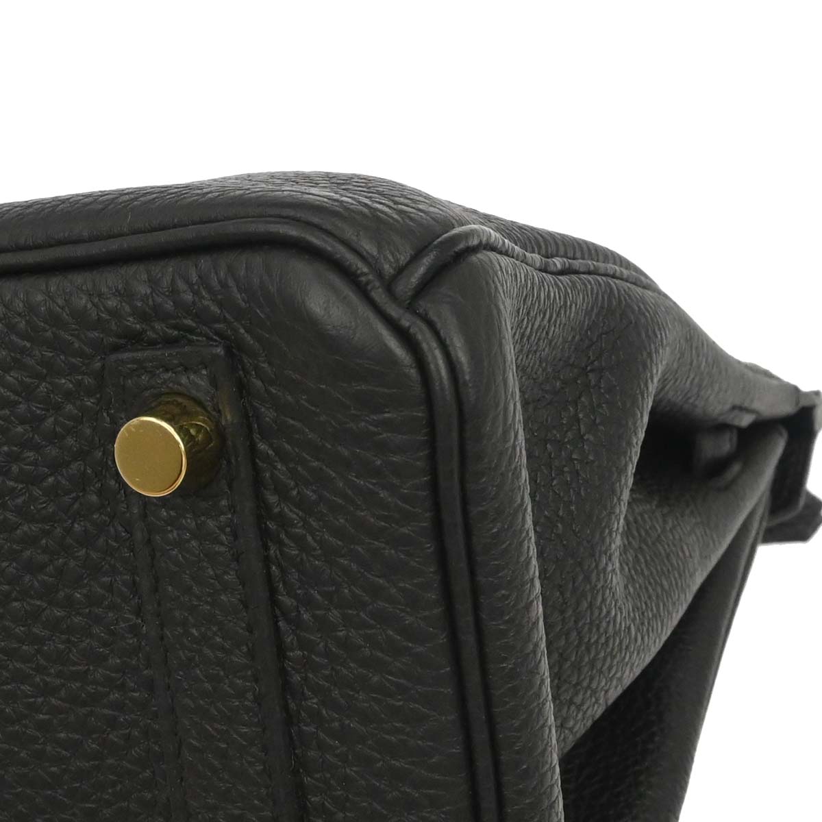 Hermes Black Togo Birkin 25 Handbag