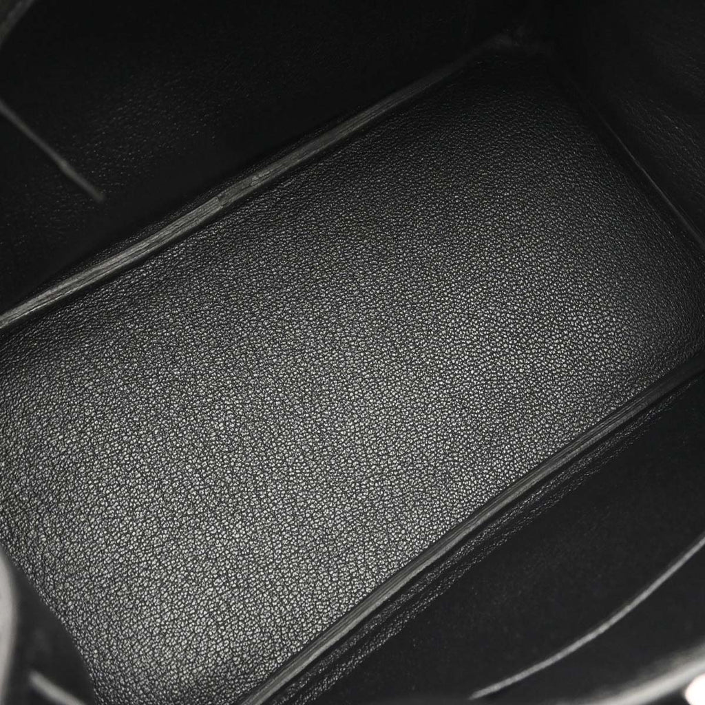 Hermes Black Togo Birkin 25 Handbag