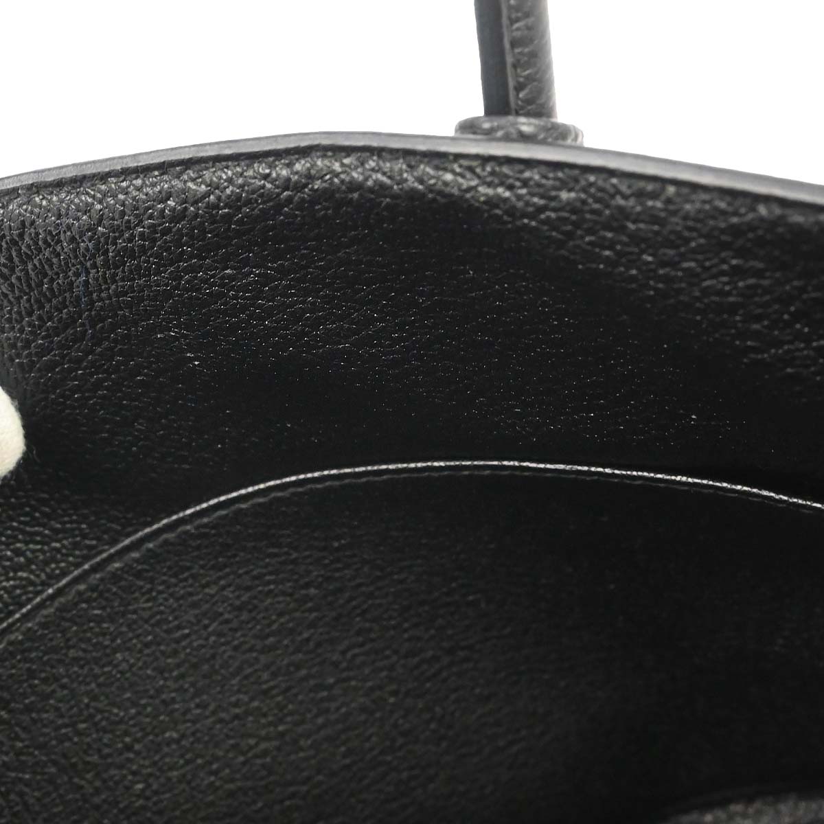 Hermes Black Togo Birkin 25 Handbag