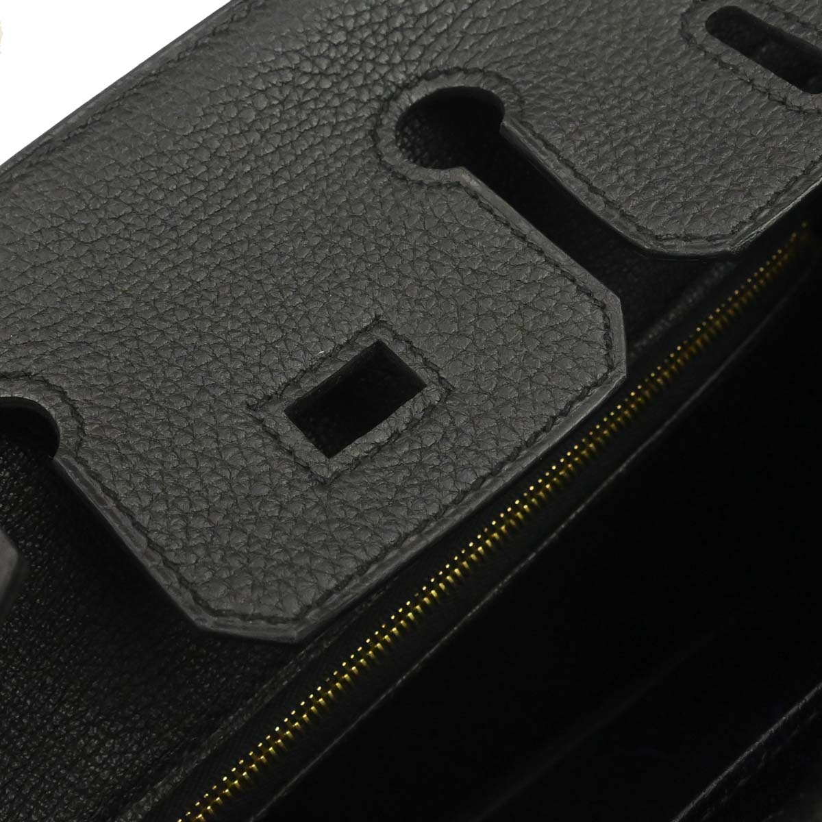 Hermes Black Togo Birkin 25 Handbag