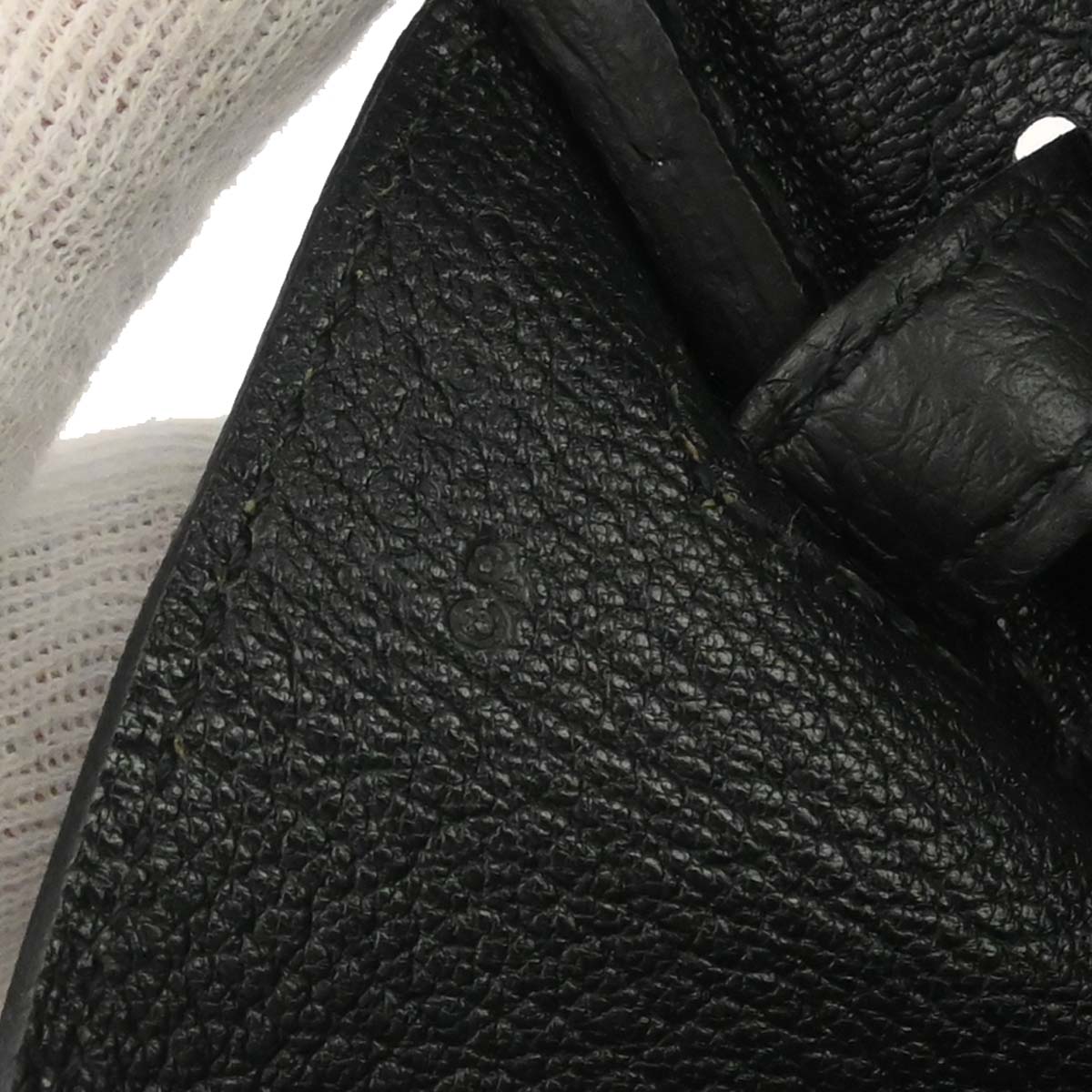 Hermes Black Togo Birkin 25 Handbag