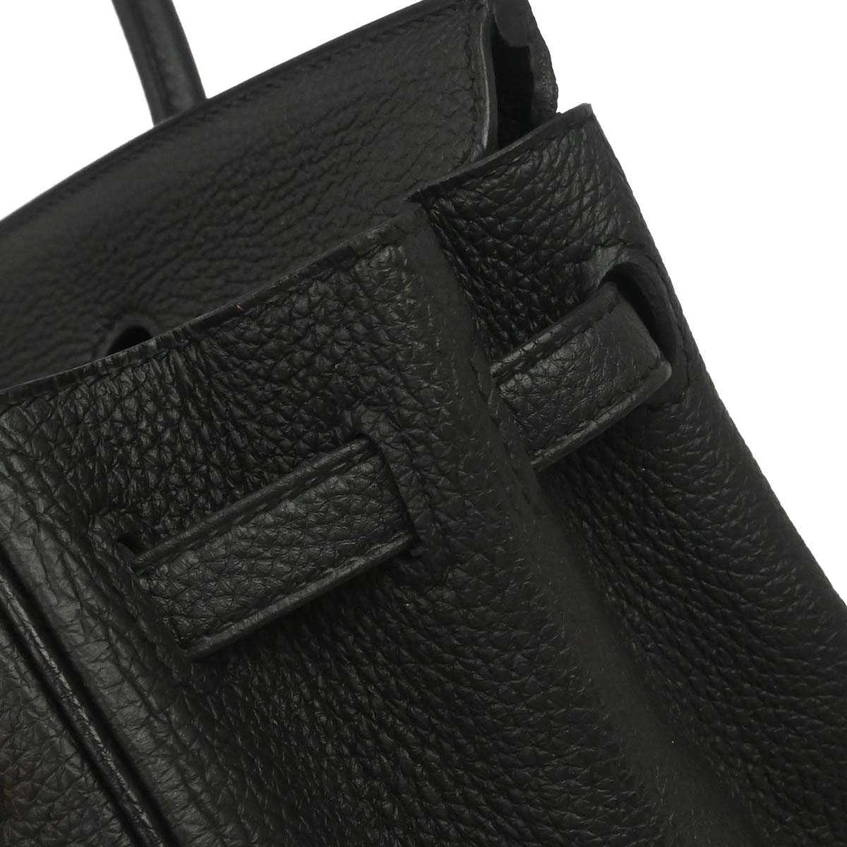 Hermes Black Togo Birkin 25 Handbag