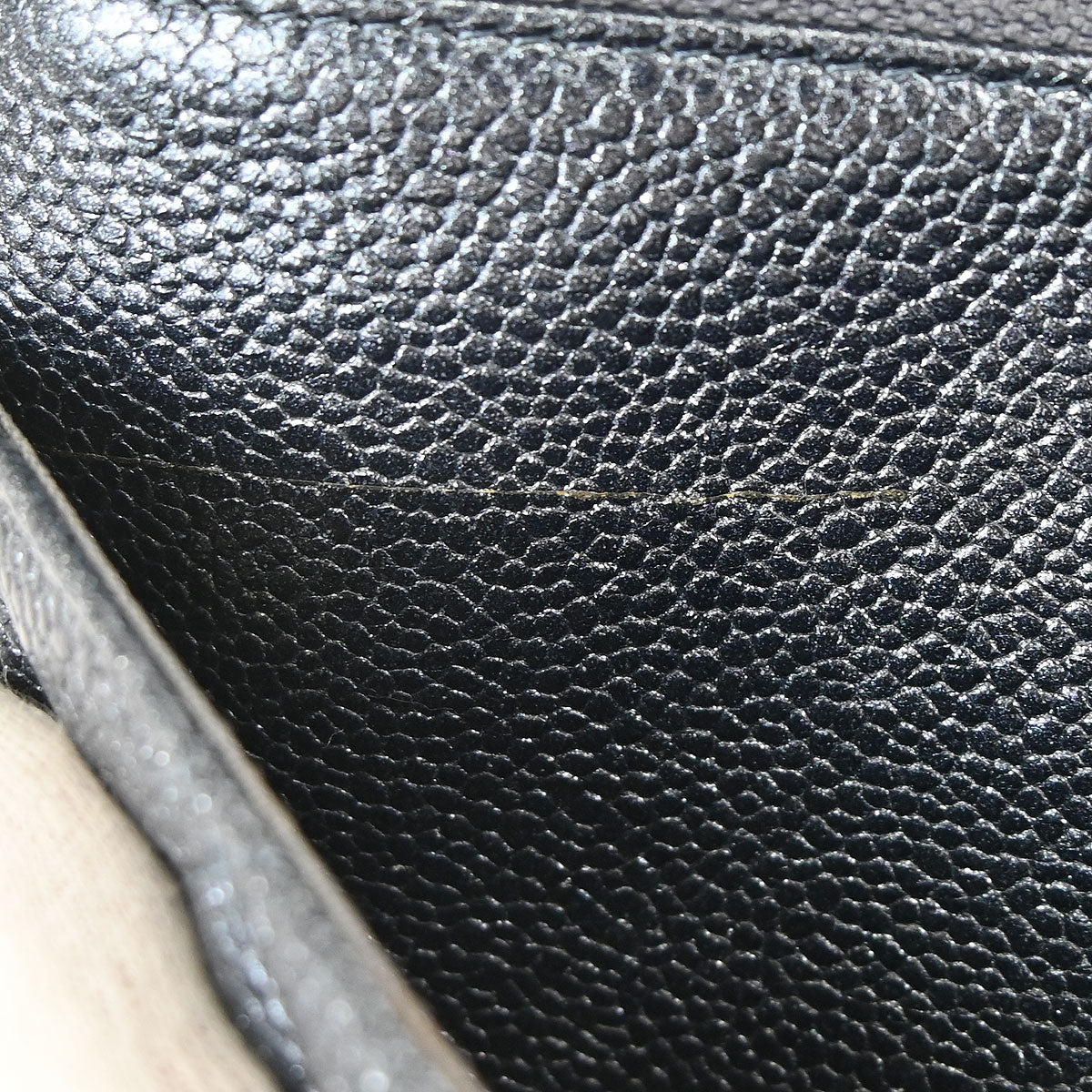 Chanel 2014-2015 Metallic Blue Calfskin Classic WOC Wallet on Chain Bag