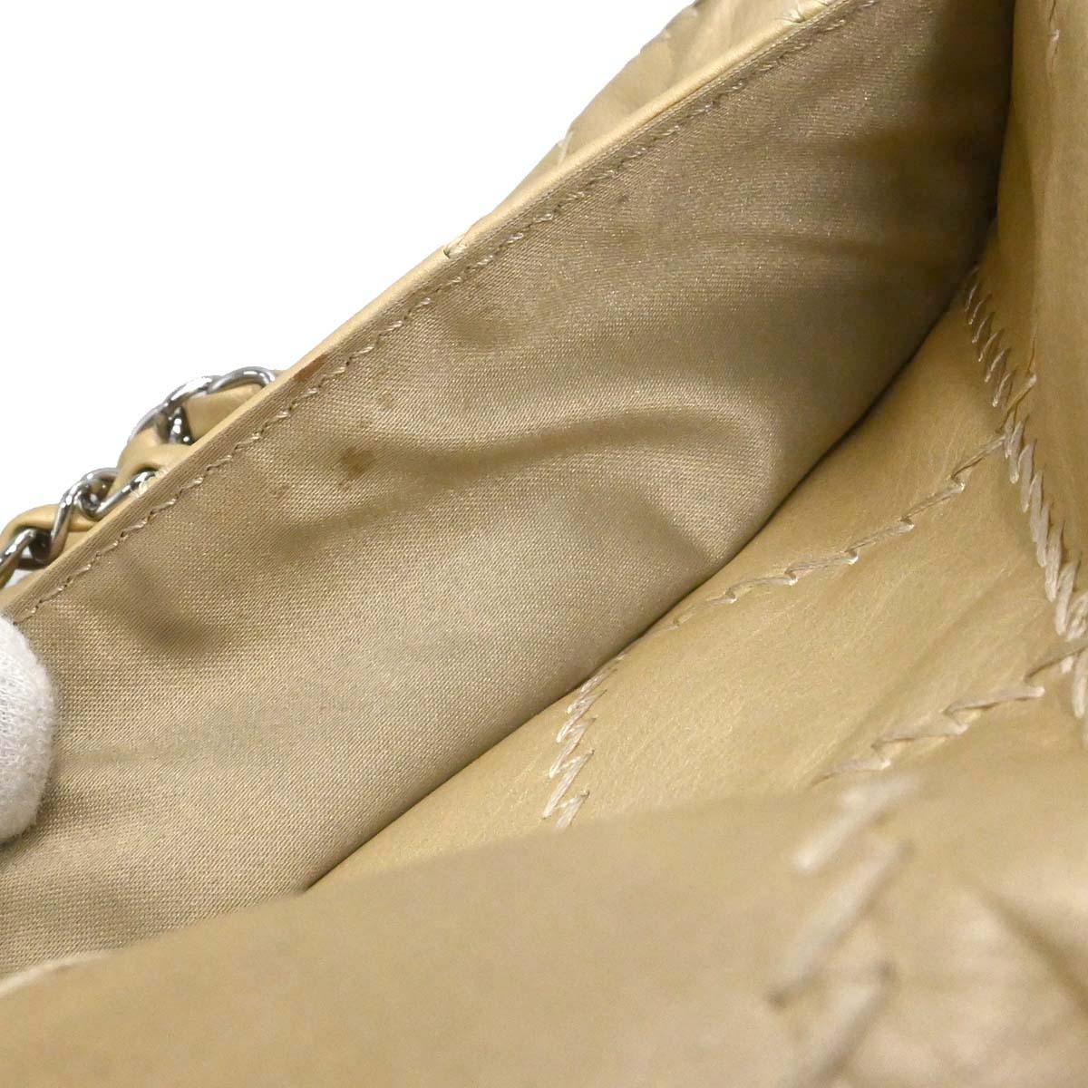 Chanel 2011 Gold Lambskin Ultra Stitch Shoulder Bag