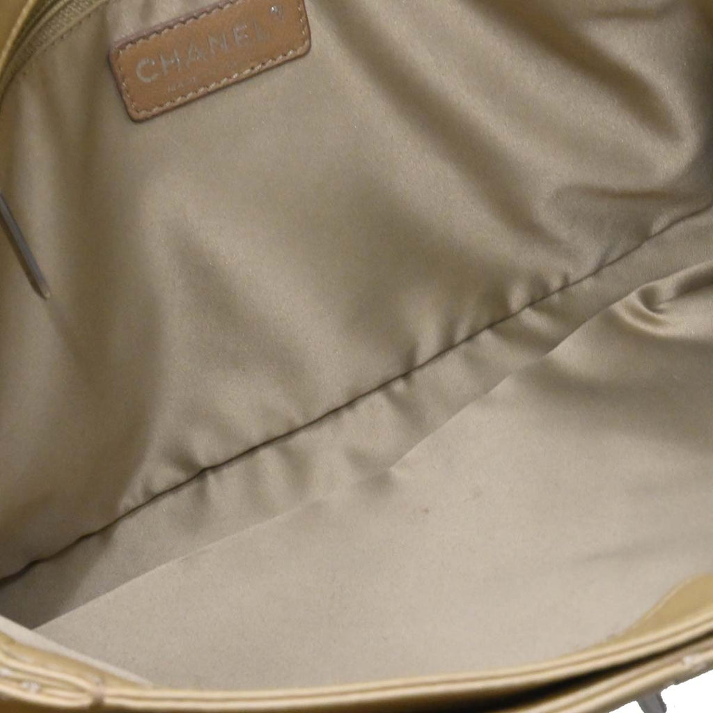 Chanel 2011 Gold Lambskin Ultra Stitch Shoulder Bag