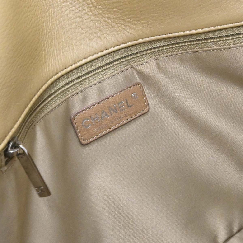 Chanel 2011 Gold Lambskin Ultra Stitch Shoulder Bag