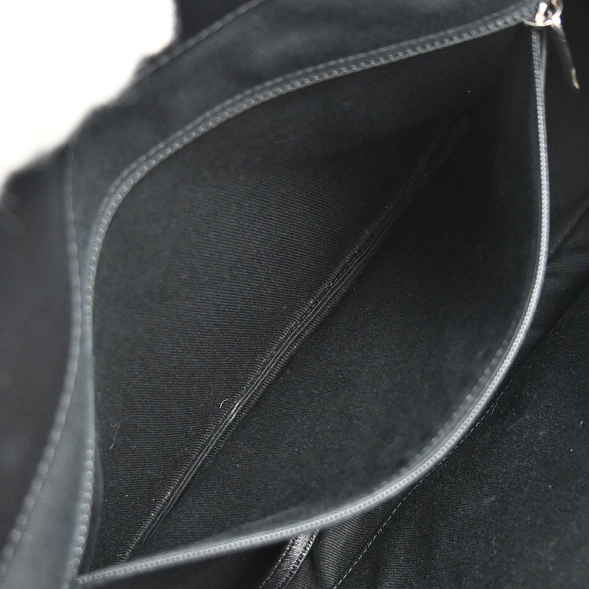Chanel Black Caviar Skin Tote Chain Handbag