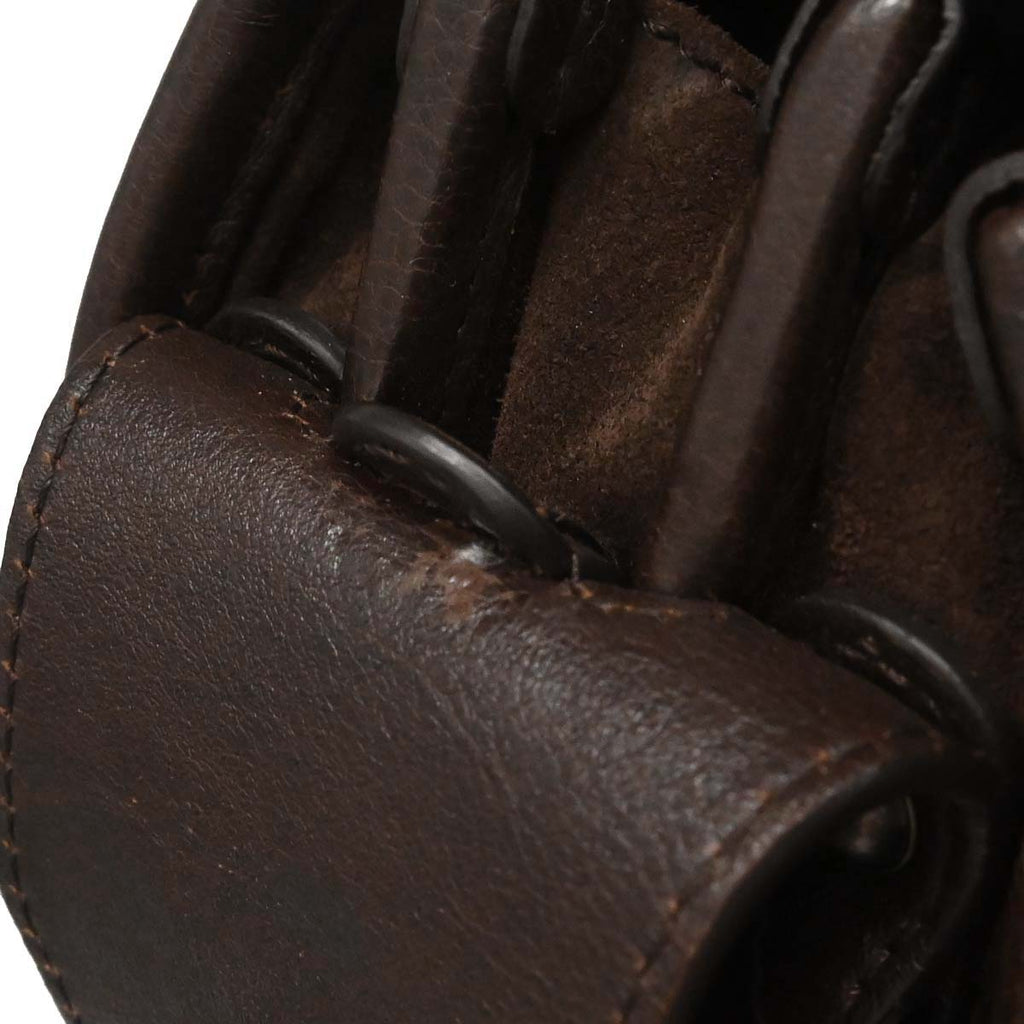 Chanel Brown Calfskin Pony Hair Paris-Dallas Saddle Shoulder Bag