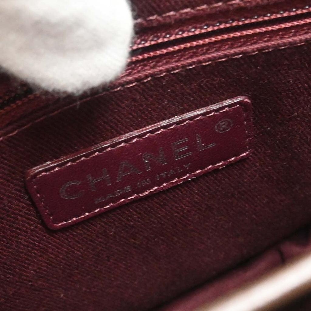 Chanel Brown Calfskin Pony Hair Paris-Dallas Saddle Shoulder Bag