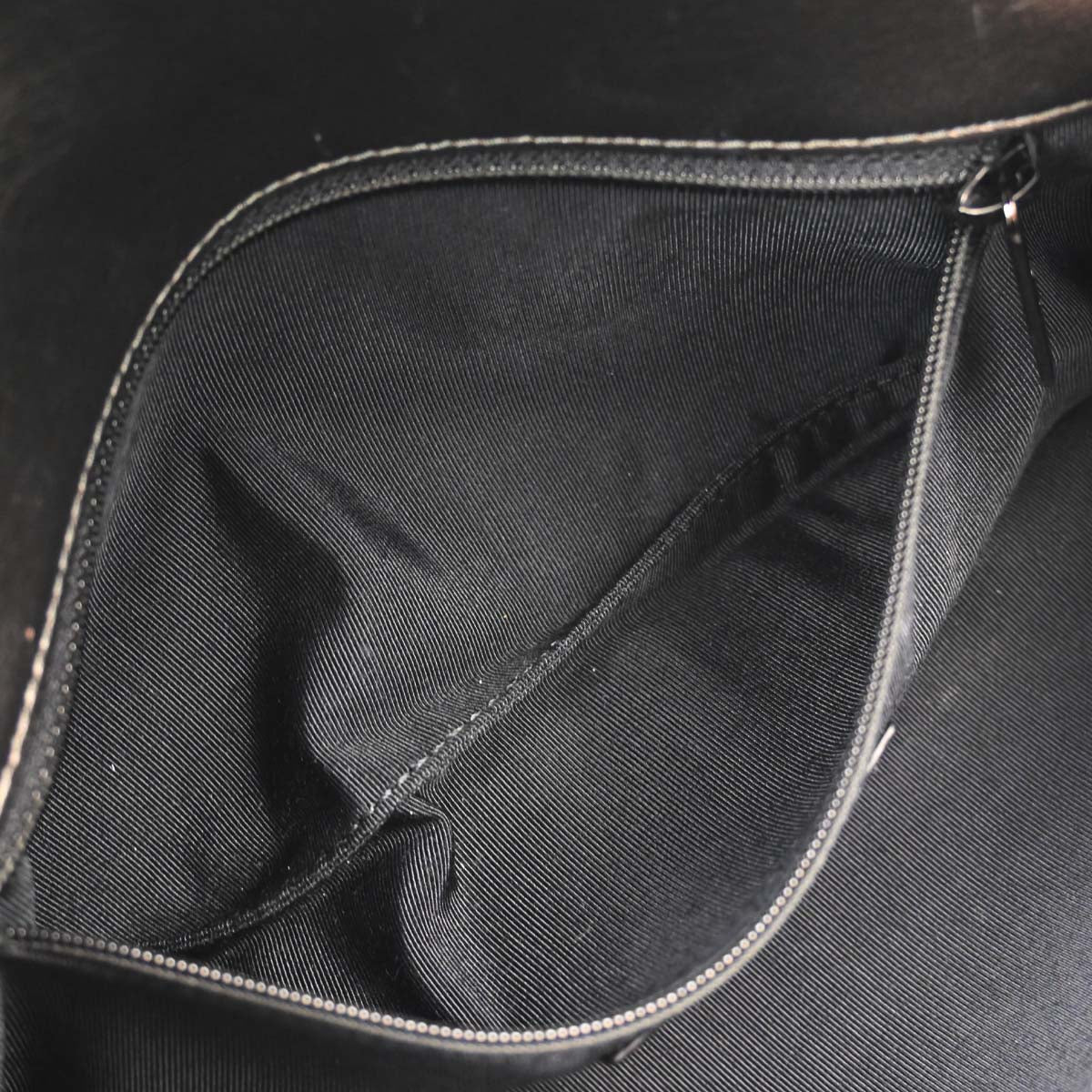 Chanel Gray Calfskin Chain Me Shoulder Bag