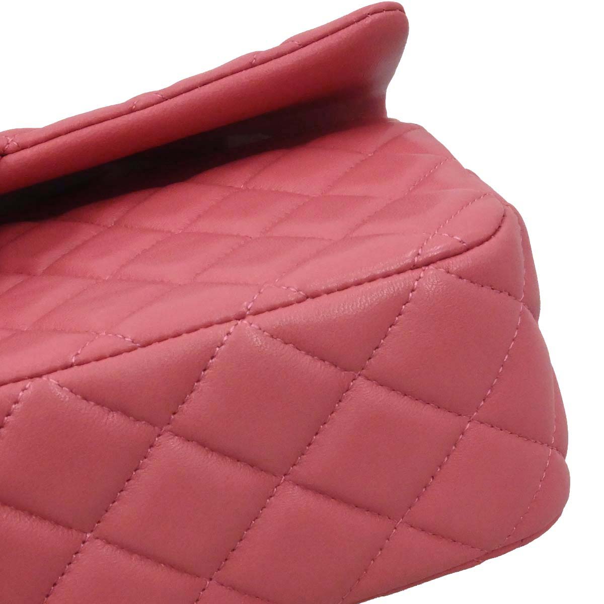 Chanel Pink Lambskin Valentine Shoulder Bag