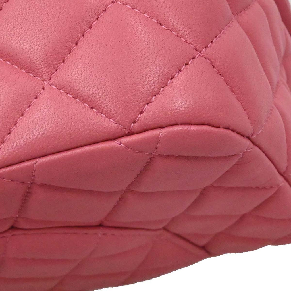 Chanel Pink Lambskin Valentine Shoulder Bag