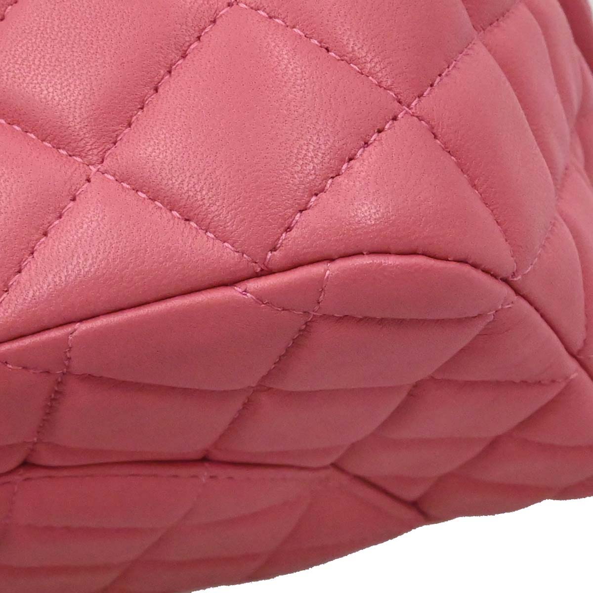 Chanel Pink Lambskin Valentine Shoulder Bag