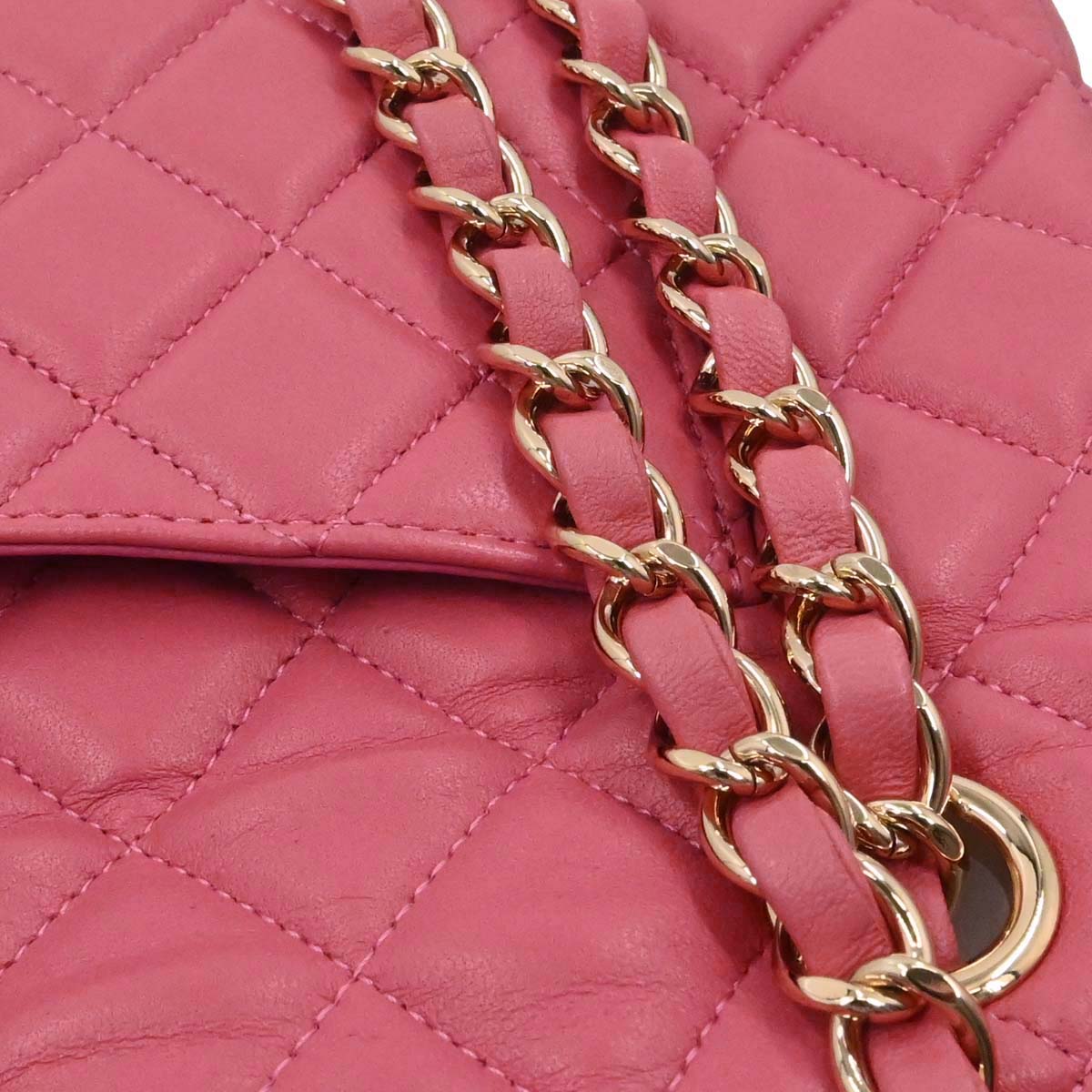 Chanel Pink Lambskin Valentine Shoulder Bag