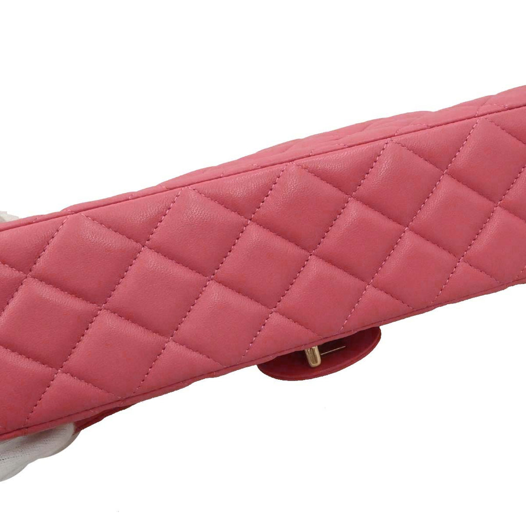 Chanel Pink Lambskin Valentine Shoulder Bag