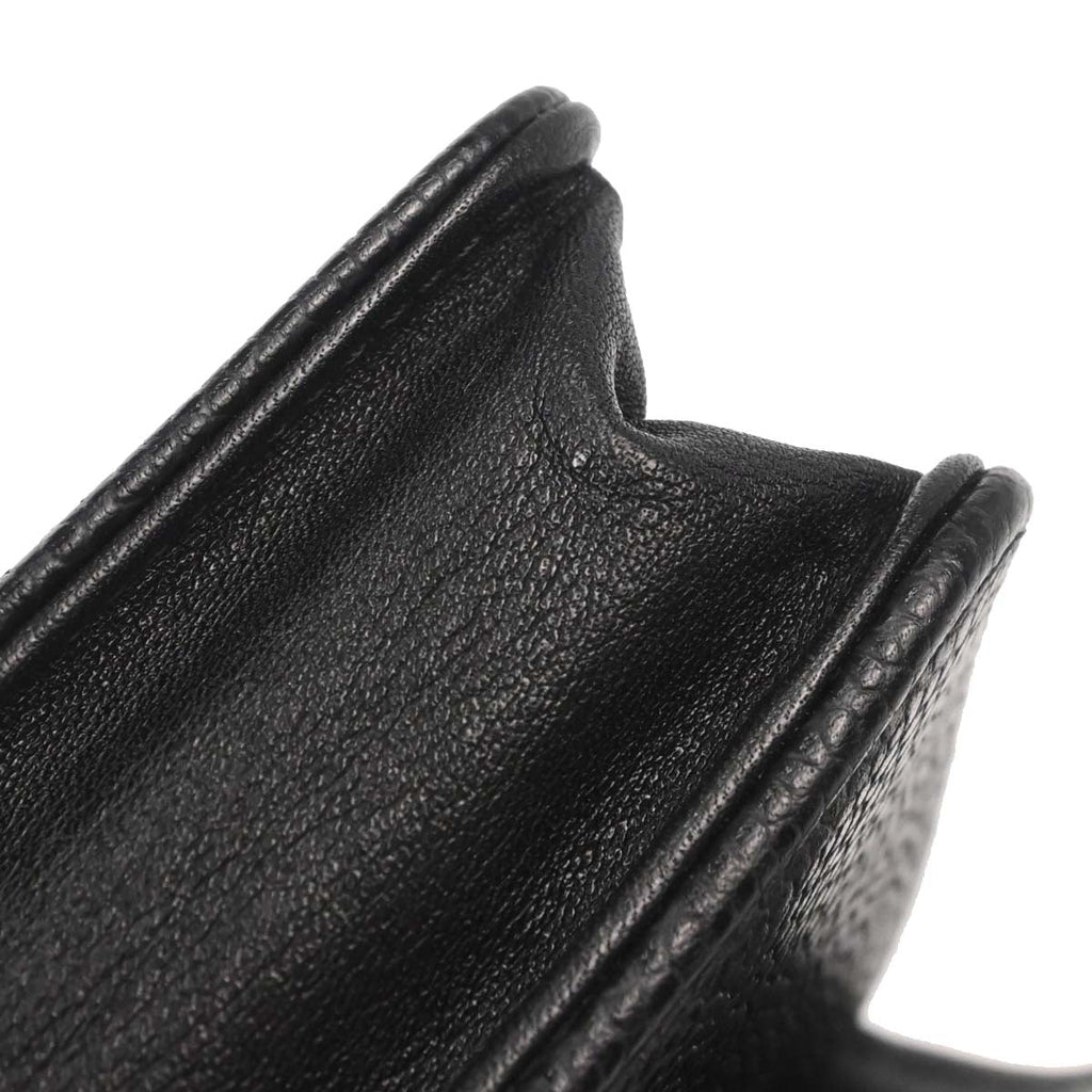 Chanel Black Caviar Timeless WOC Wallet on Chain Shoulder Bag