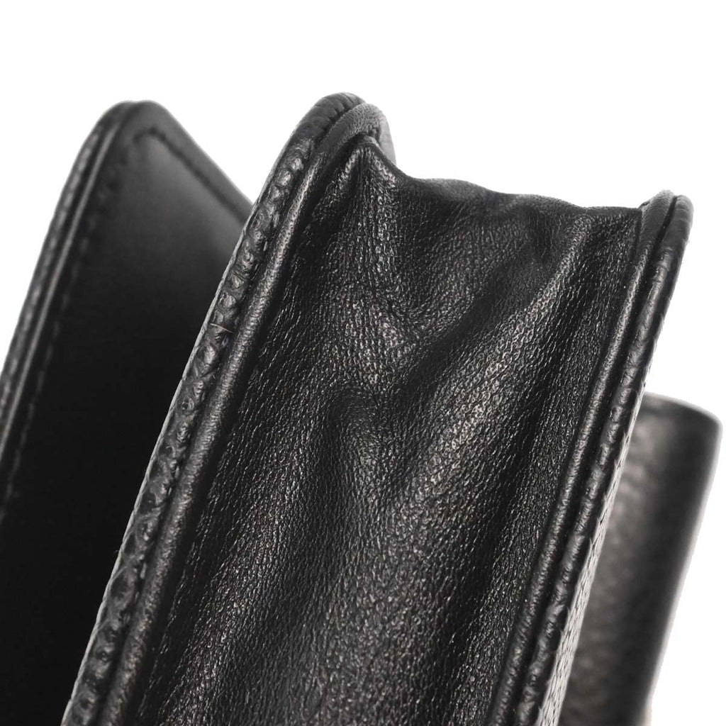 Chanel Black Caviar Timeless WOC Wallet on Chain Shoulder Bag