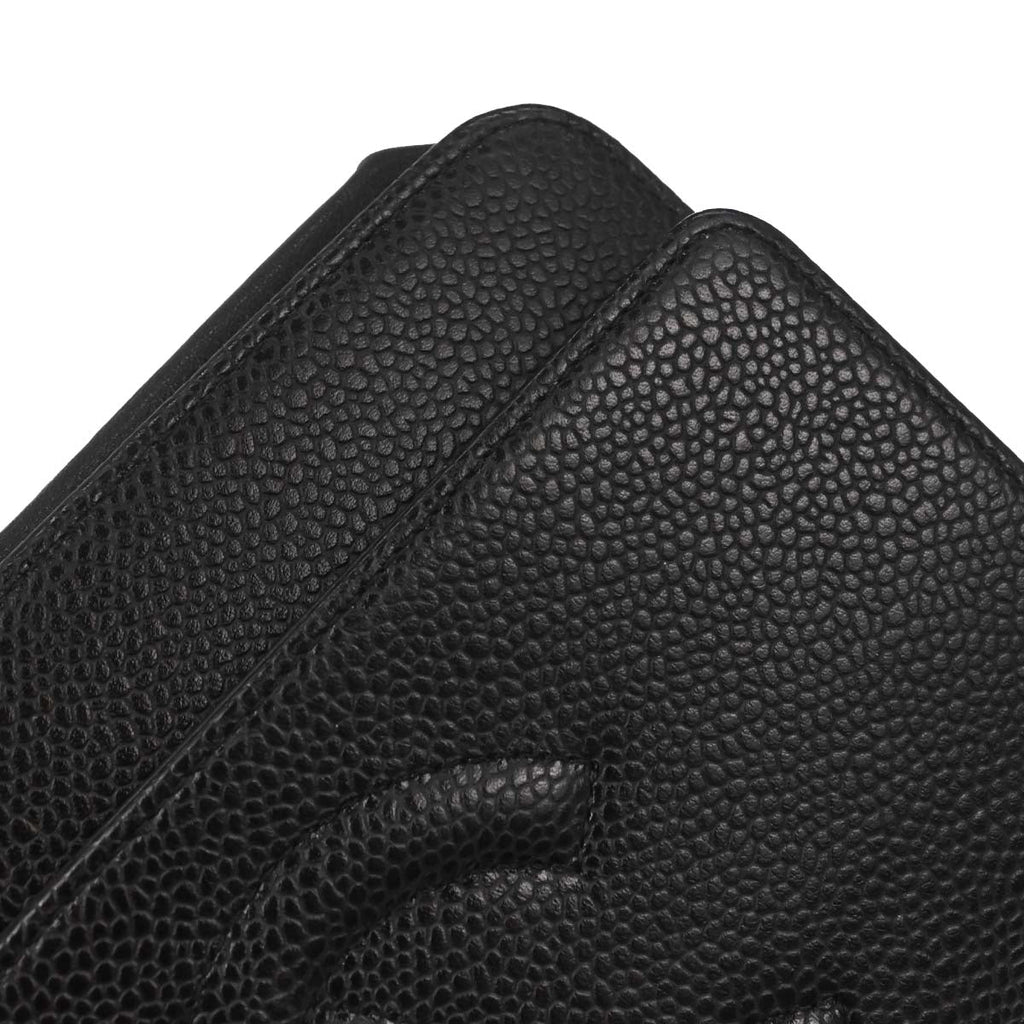 Chanel Black Caviar Timeless WOC Wallet on Chain Shoulder Bag
