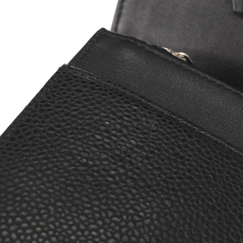Chanel Black Caviar Timeless WOC Wallet on Chain Shoulder Bag