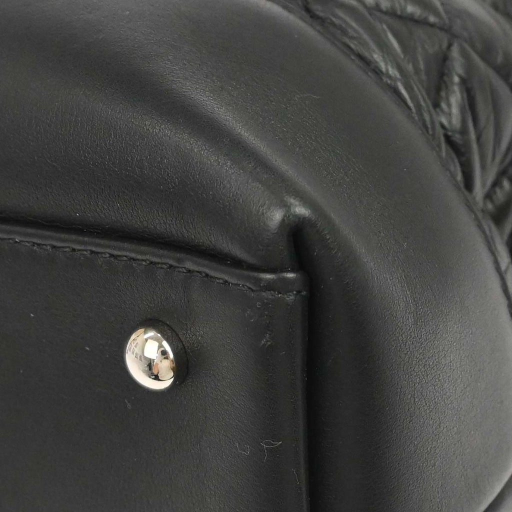 Chanel 2012-2013 Black Calfskin Bi-Coco Tote 2way Chain Handbag