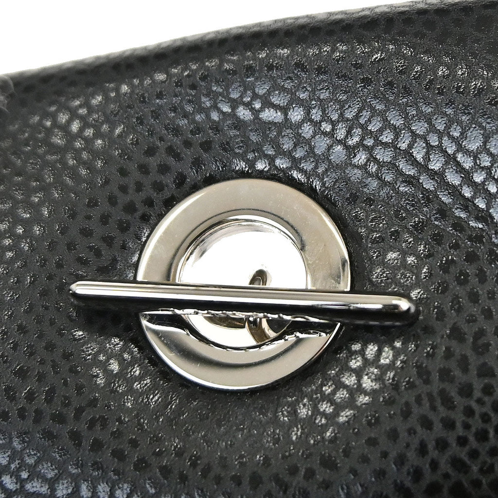 Chanel Black Caviar Skin Timeless CC Chain Tote Bag