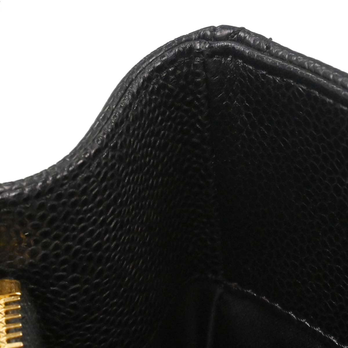 Chanel 2013-2014 Black Caviar Grand Shopping Tote GST Chain Handbag