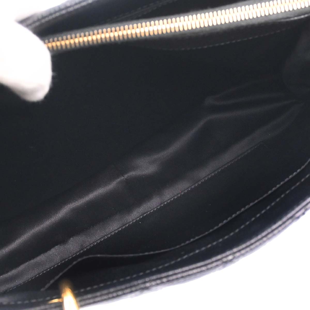 Chanel 2013-2014 Black Caviar Grand Shopping Tote GST Chain Handbag