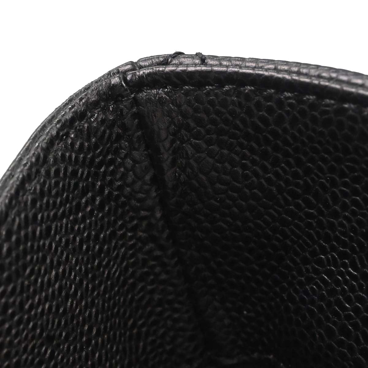 Chanel 2013-2014 Black Caviar Grand Shopping Tote GST Chain Handbag