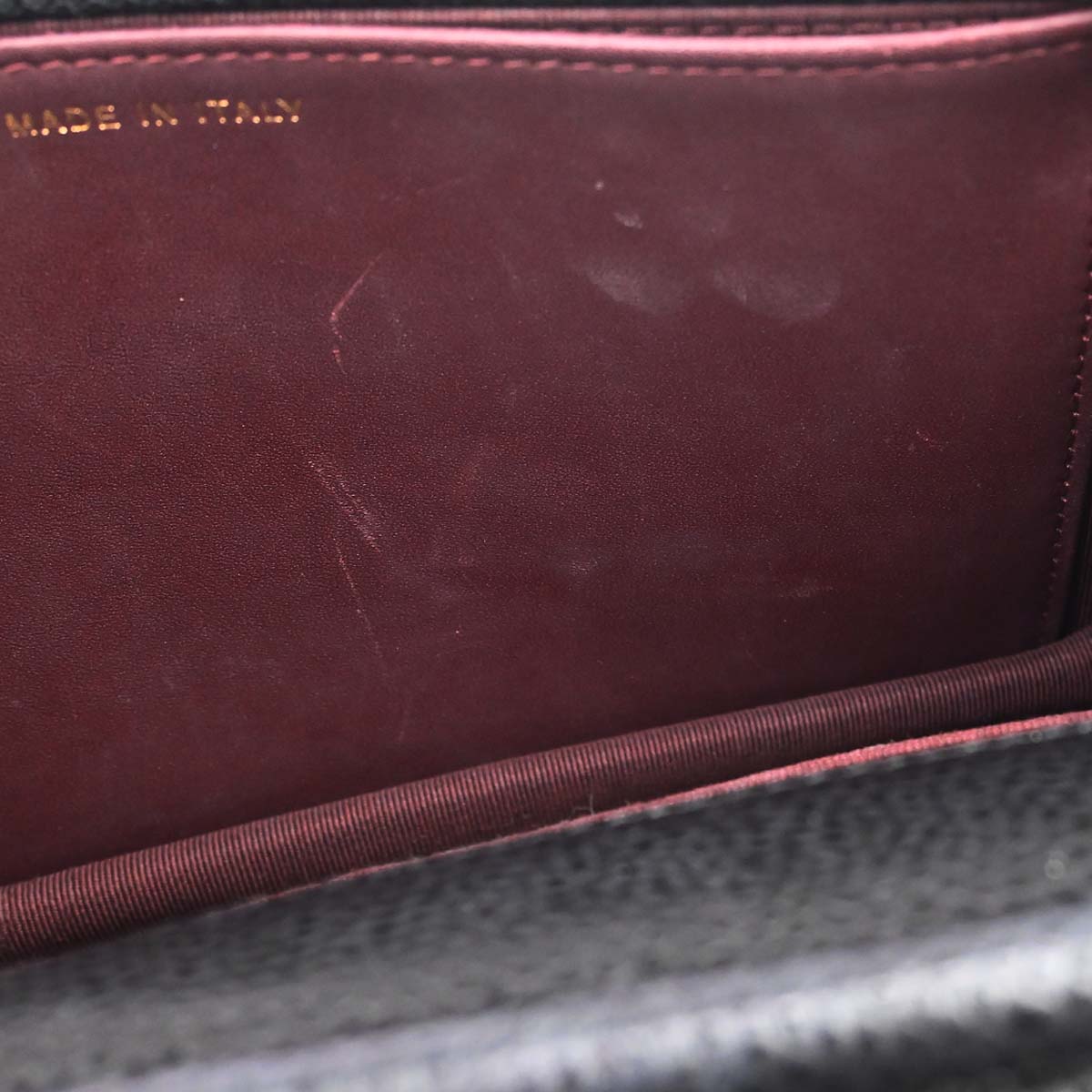 Chanel Black Caviar Classic WOC Wallet on Chain Bag
