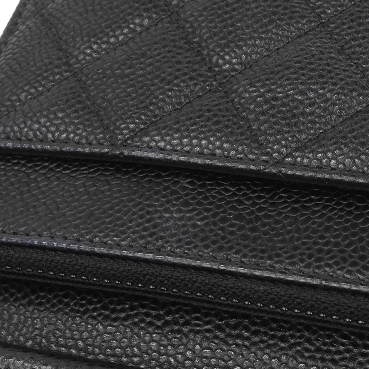 Chanel Black Caviar Classic WOC Wallet on Chain Bag