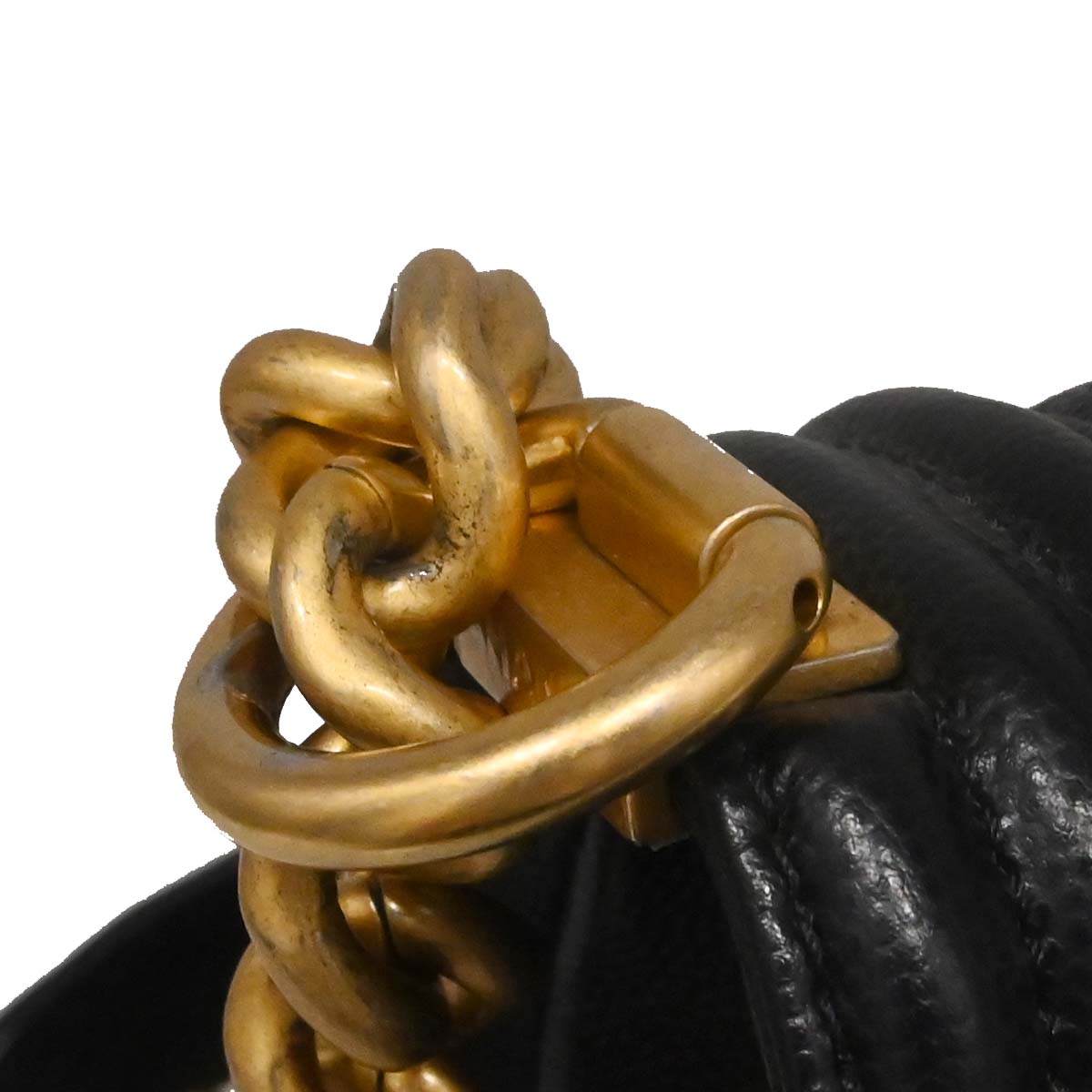 Boy Chanel Black Caviar Small Chain Shoulder Bag