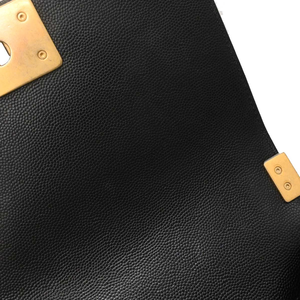 Boy Chanel Black Caviar Small Chain Shoulder Bag
