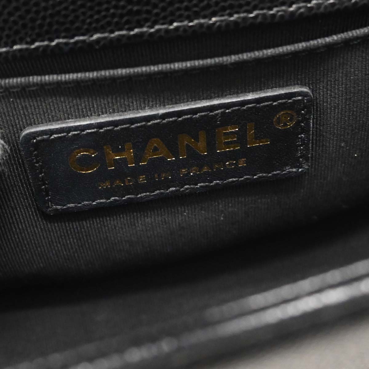 Boy Chanel Black Caviar Small Chain Shoulder Bag