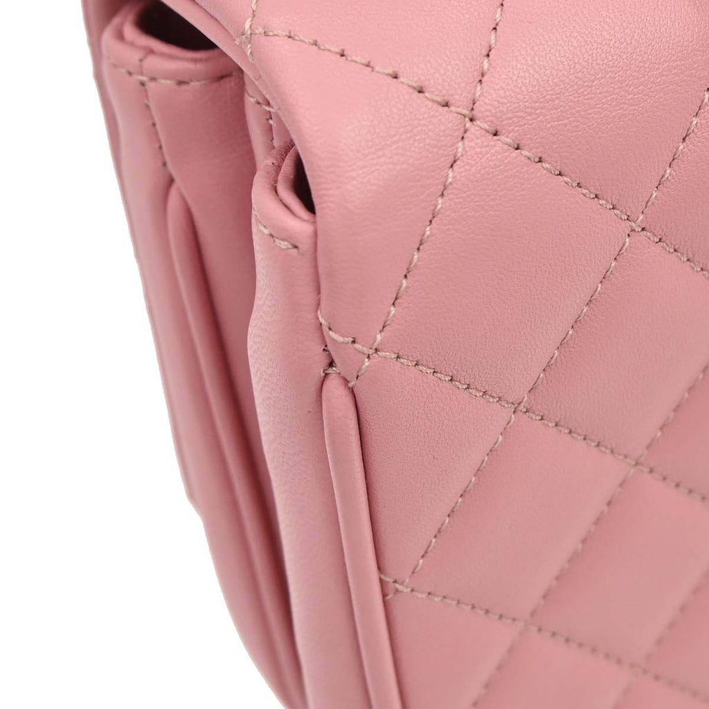 Chanel Pink Calfskin Citizen Chic 2way Shoulder Handbag