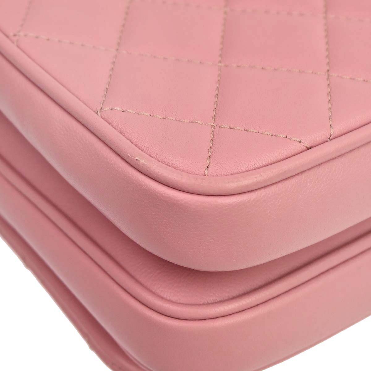 Chanel Pink Calfskin Citizen Chic 2way Shoulder Handbag