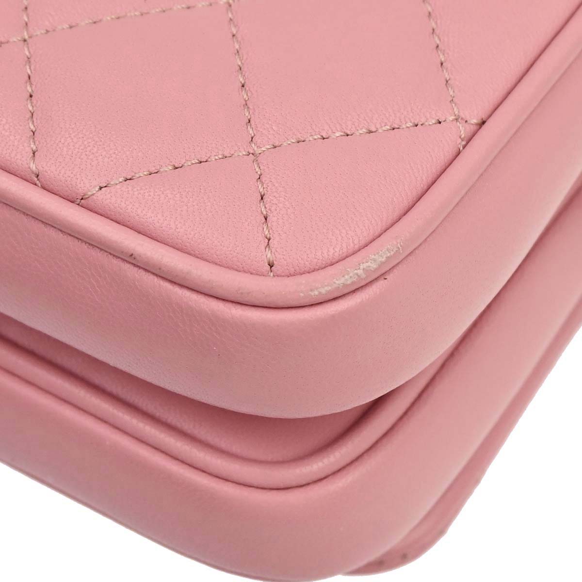 Chanel Pink Calfskin Citizen Chic 2way Shoulder Handbag