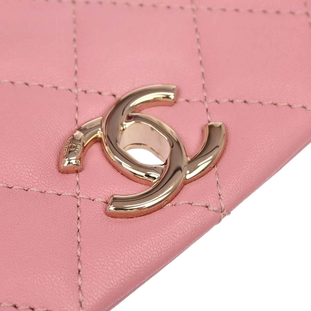 Chanel Pink Calfskin Citizen Chic 2way Shoulder Handbag