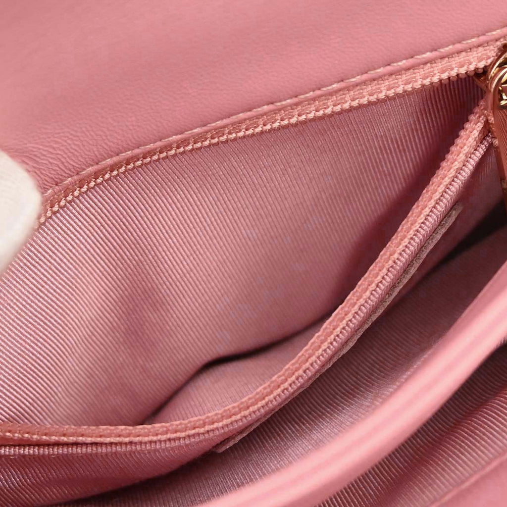Chanel Pink Calfskin Citizen Chic 2way Shoulder Handbag