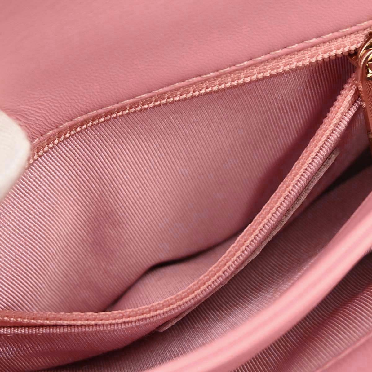 Chanel Pink Calfskin Citizen Chic 2way Shoulder Handbag