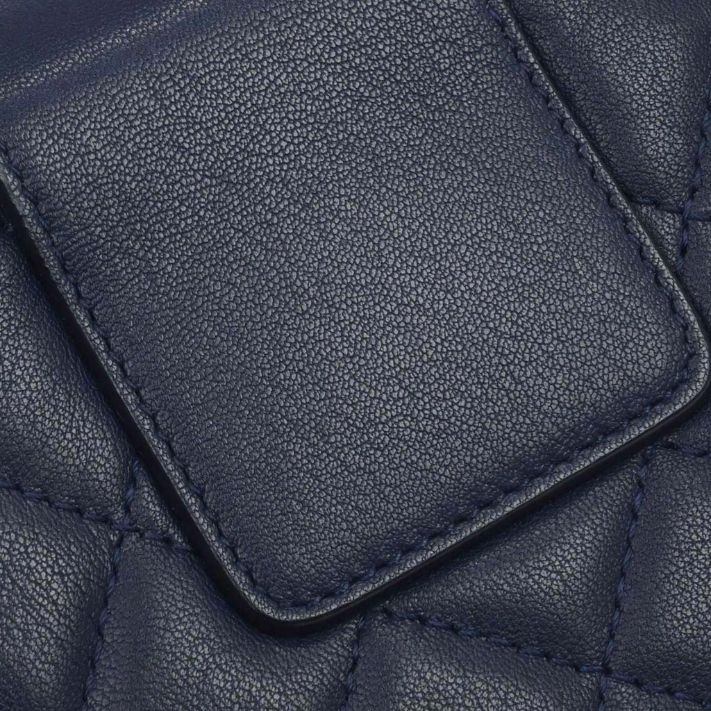 Chanel Navy Lambskin CC Mini Box Camera Bag Shoulder Bag