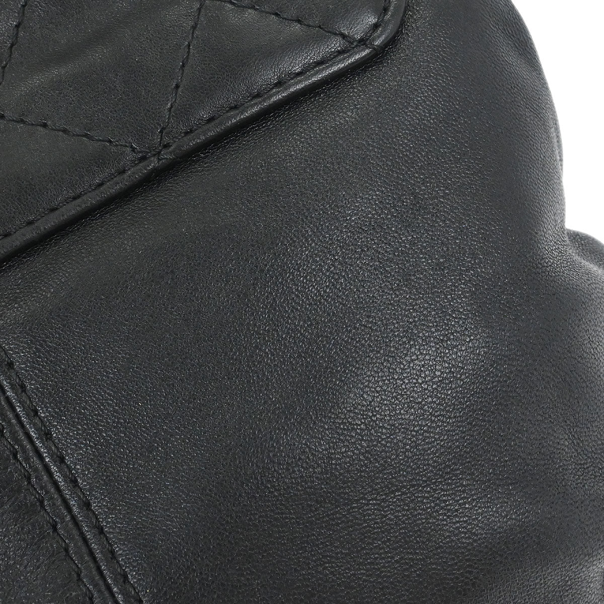 Chanel 2012-2013 Black Lambskin Trianon Flap Shoulder Bag