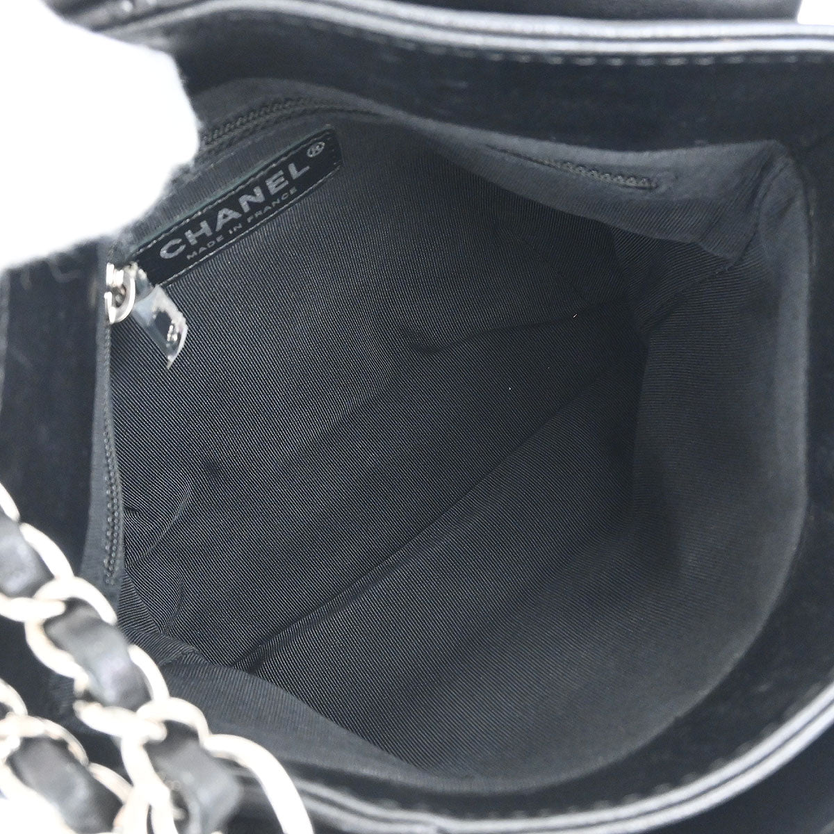 Chanel 2012-2013 Black Lambskin Trianon Flap Shoulder Bag