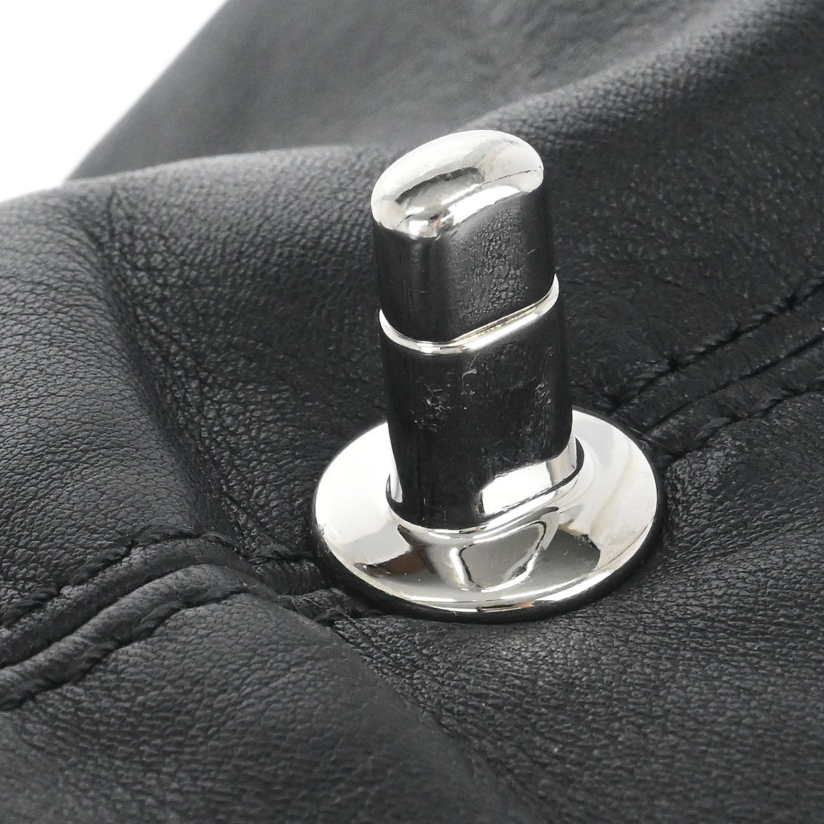 Chanel 2012-2013 Black Lambskin Trianon Flap Shoulder Bag