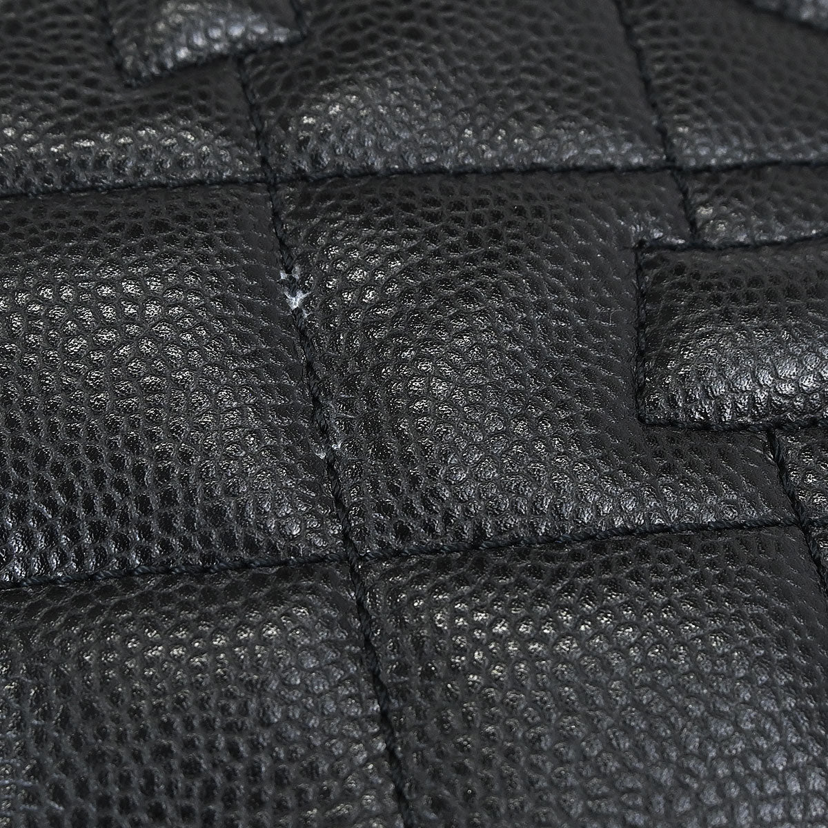 Chanel 2013-2014 Black Caviar Skin Timeless CC Chain Tote Bag