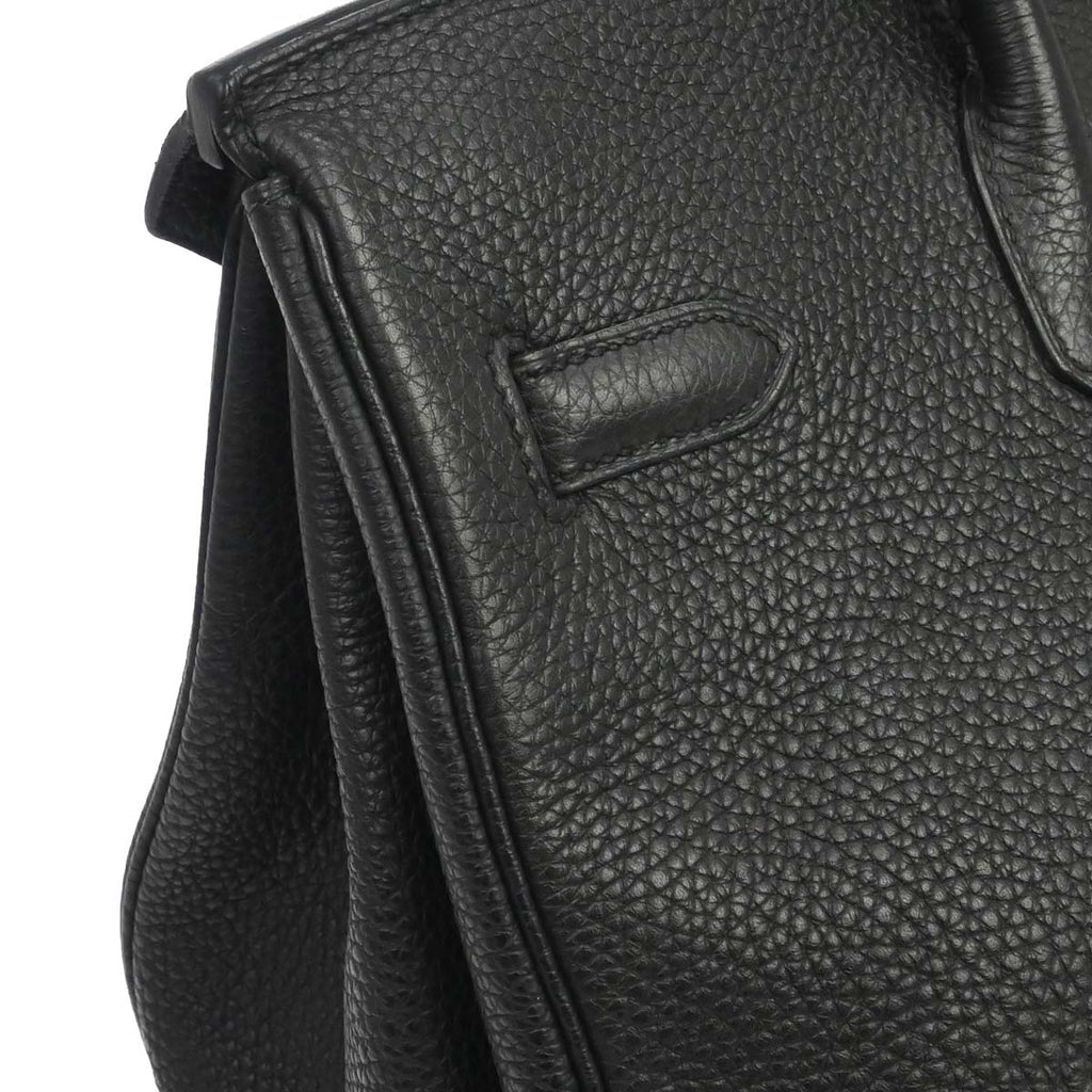 Hermes Black Togo Birkin 35 Handbag
